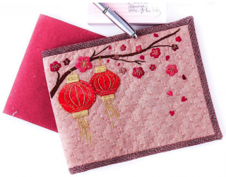 Menu holder/organizer for Chinese New Year